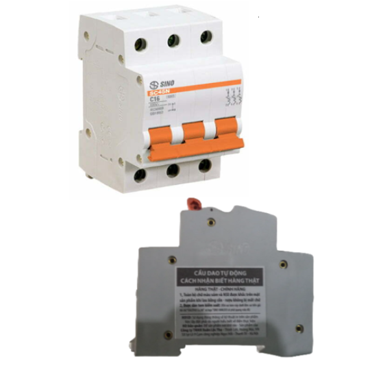 Cầu dao tự động MCB  SC108N/C3050
