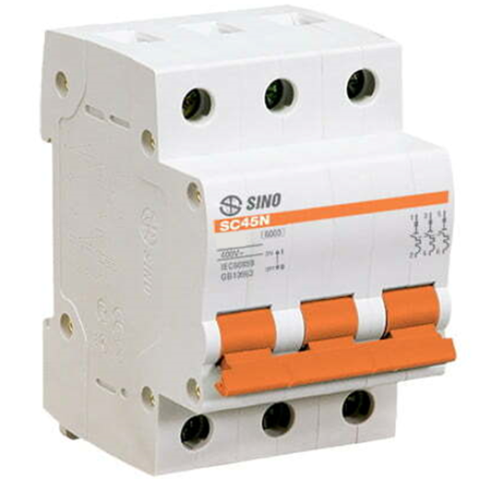 Cầu dao tự động MCB SC45N Series 3P SINO SC45N/C3032