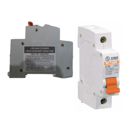 Cầu dao tự động MCB  SCJ08N/CJ010