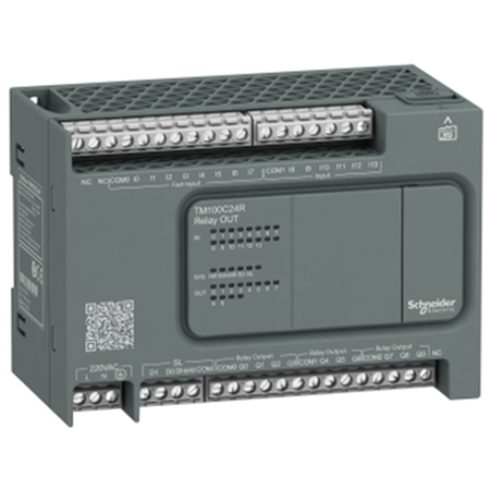 Bộ lập trình (PLC) Schneider dòng easy TM100C24R
