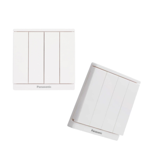 Công Tắc 4 đảo chiều Moderva Vàng ánh kim WMF518MYZ-1VN