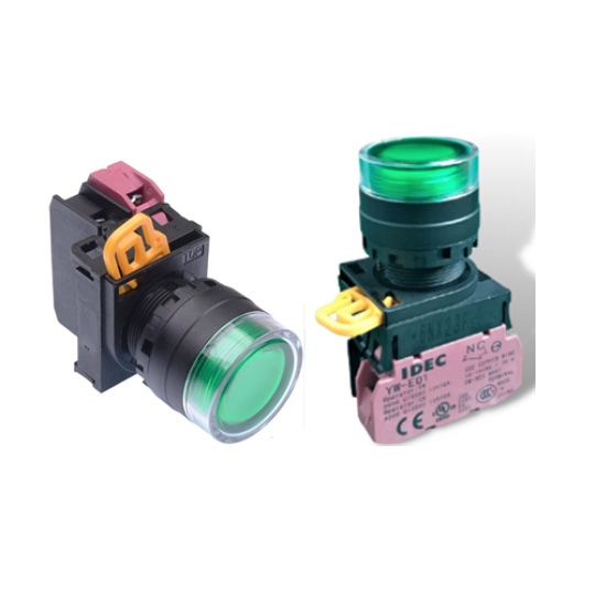Nút nhấn nhả IDEC YW1L-MF2E01Q4G