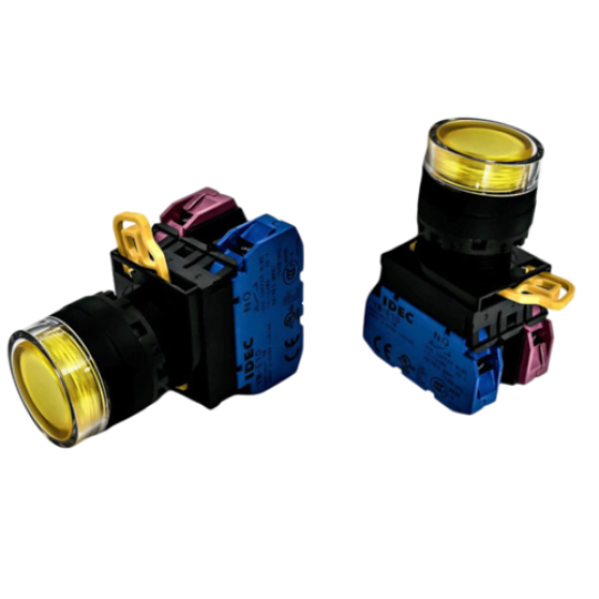 Nút nhấn nhả IDEC YW1L-MF2E20QM3Y