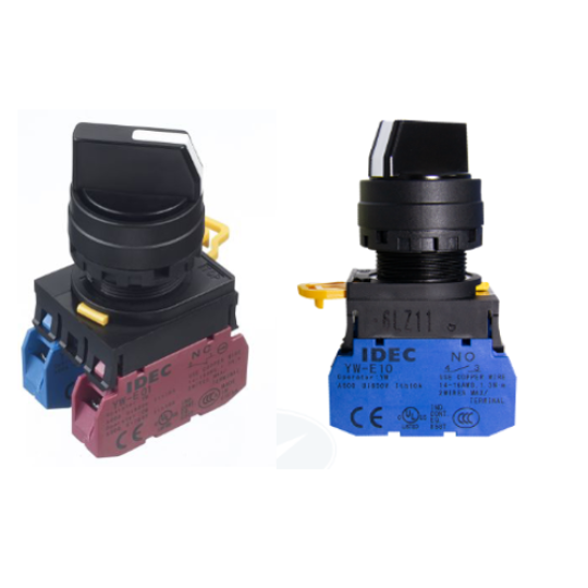 Công tắc xoay 2 vị trí IDEC YW1S-21E11